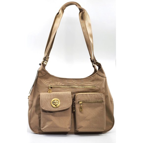 BAGGALLINI Handbags - New Baggallini Beige San Marino Hobo $125.00